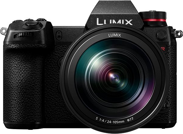 Digitalkamera Panasonic LUMIX DC-S1R + Lumix S PRO 24-105 mm f/4 MACRO O.I.S. Screen