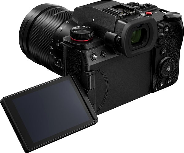 Digitális fényképezőgép Panasonic Lumix DC-G9 II + Leica DG Vario-Elmarit 12-60 mm f/2.8-4 Power O.I.S. fekete ...