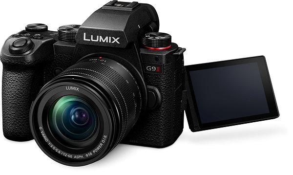 Digitalkamera Panasonic Lumix DC-G9 II + Lumix G Vario 12-60 mm f/3,5-5,6 ASPH. Power O.I.S. ...