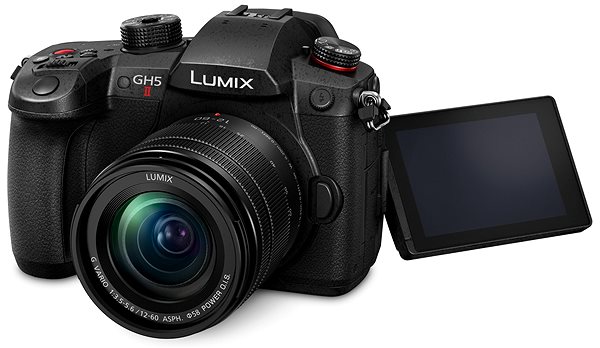 Digitális fényképezőgép Panasonic Lumix DC-GH5 Mark II + Lumix G Vario 12-60 mm f/3,5-5,6 ASPH. Power O.I.S. Jellemzők/technológia