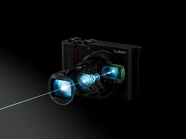 Digitálny fotoaparát Panasonic Lumix DMC-TZ200D strieborný Vlastnosti/technológia