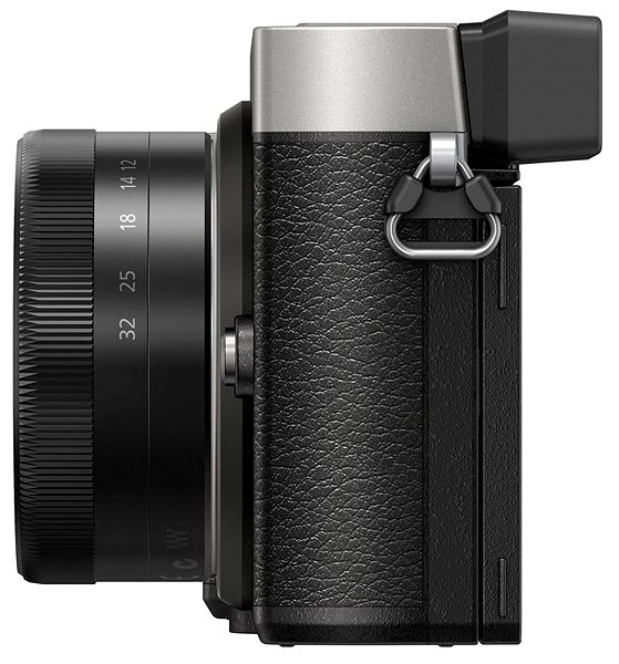 Digitalkamera Panasonic Lumix DC-GX9 Seitlicher Anblick