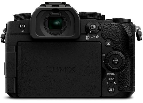 Digitális fényképezőgép Panasonic Lumix DC-G90 + Lumix G Vario 14-140 mm f/3,5-5,6 II ASPH.Power O.I.S. fekete Hátoldal