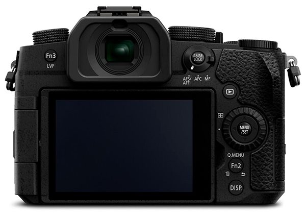Digitális fényképezőgép Panasonic LUMIX DC-G90 + Lumix G Vario 12-60 mm f/3,5-5,6 ASPH. Power O.I.S. Hátoldal