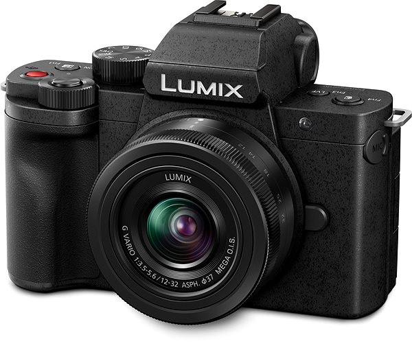 Digitális fényképezőgép Panasonic Lumix G100D + Lumix G Vario 12-32 mm f/3,5-5,6 ASPH. Mega O.I.S. + Lumix G Vario 45-150mm ...