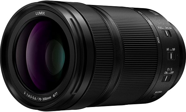 Lens Panasonic LUMIX S 70-300mm F4.5-5.6 Macro OIS Lateral view