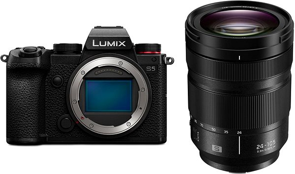 Digitálny fotoaparát Panasonic Lumix DC-S5 + Lumix S 24-105 mm f/4.0 Macro OIS Screen