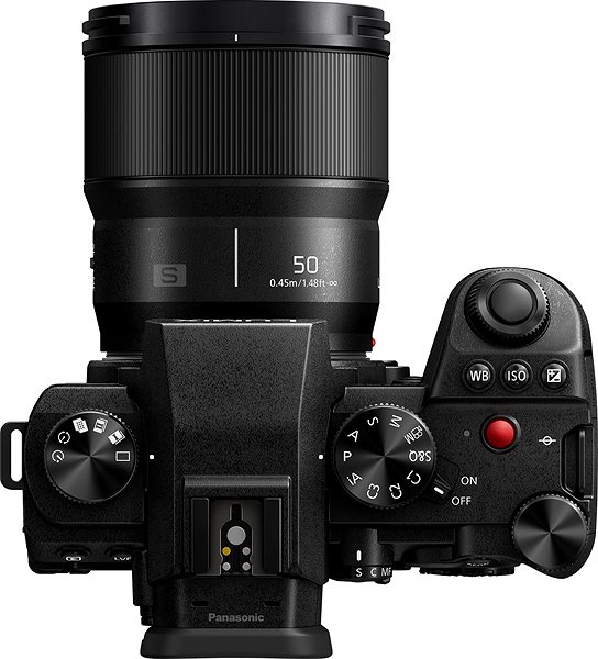 Digitális fényképezőgép Panasonic Lumix DC-S5 Mark II + Lumix S 50 mm f1.8 ...