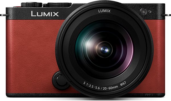 Digitalkamera Panasonic Lumix DC-S9 Rot + Lumix S 20-60 mm f/3,5-5,6 Makro-OIS ...