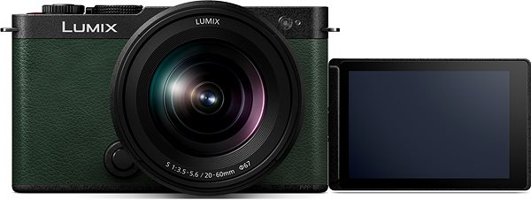 Digitális fényképezőgép Panasonic Lumix DC-S9, olíva + Lumix S 20-60mm f/3.5-5.6 Macro O.I.S. ...