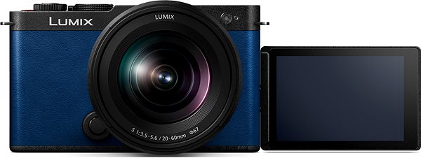 Digitális fényképezőgép Panasonic Lumix DC-S9, kék + Lumix S 20-60mm f/3.5-5.6 Macro OIS ...
