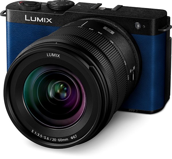 Digitálny fotoaparát Panasonic Lumix DC-S9 modrý + Lumix S 20 – 60 mm f/3,5 – 5,6 Macro O.I.S. ...