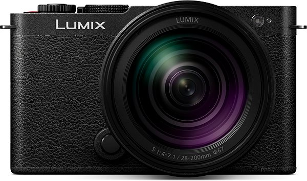 Digitalkamera Panasonic Lumix DC-S9 schwarz + Lumix S 28-200mm f/4-7,1 Macro OIS ...