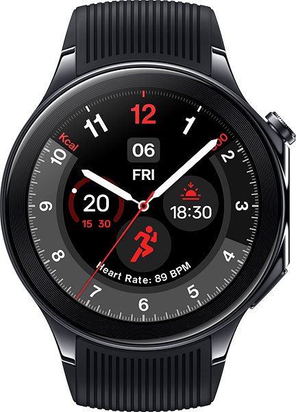 Smartwatch OnePlus Watch 2 Black Steel ...