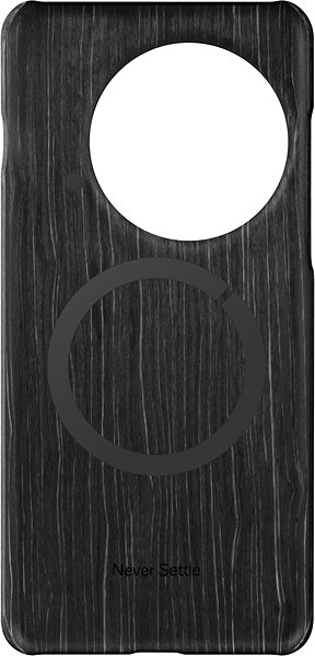 Telefon tok OnePlus 13 5G Wood mágneses fekete tok ...