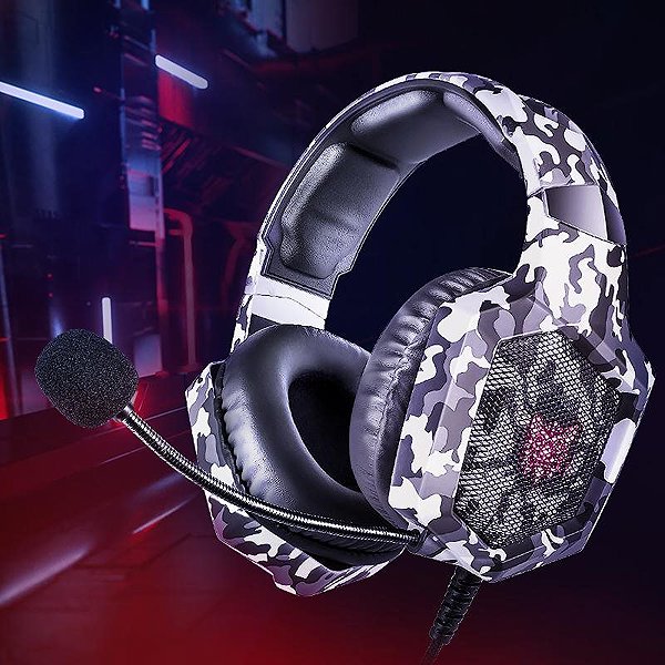 Gaming headset Onikuma K8 Camou Gray .
