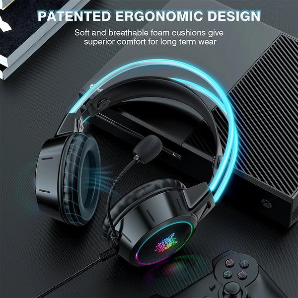 Gaming headset Onikuma X15 PRO Black .