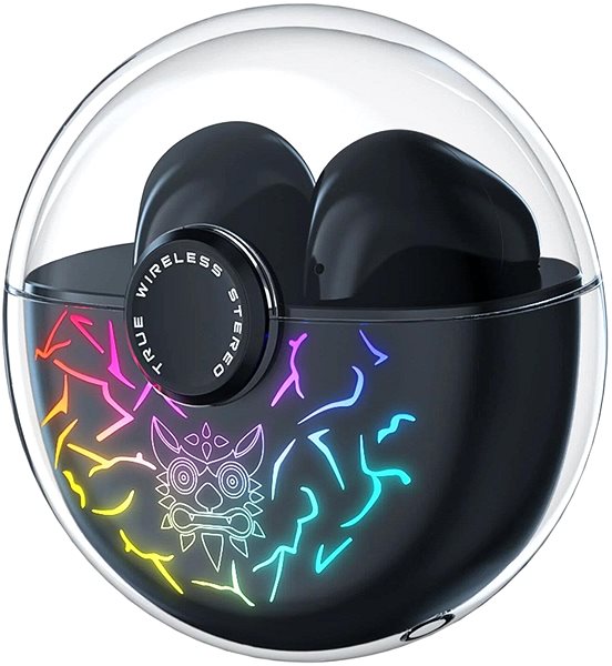 Vezeték nélküli fül-/fejhallgató Onikuma T35 Wireless Bluetooth Earbuds Black ...
