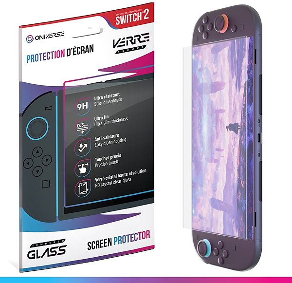 Glass Screen Protector ONIVERSE Anti-Blue Light Protective Glass for Nintendo Switch 2 ...