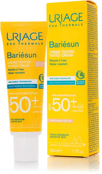 Opaľovací krém URIAGE Bariésun Tinted Cream SPF 50+ 50 ml ...