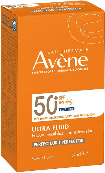 Napozókrém AVENE Sun Ultra fluid Perfector SPF 50+ 50ml ...