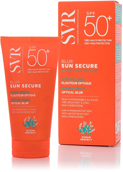 Opaľovací krém SVR Sun Secure Blur SPF50+ 50 ml ...