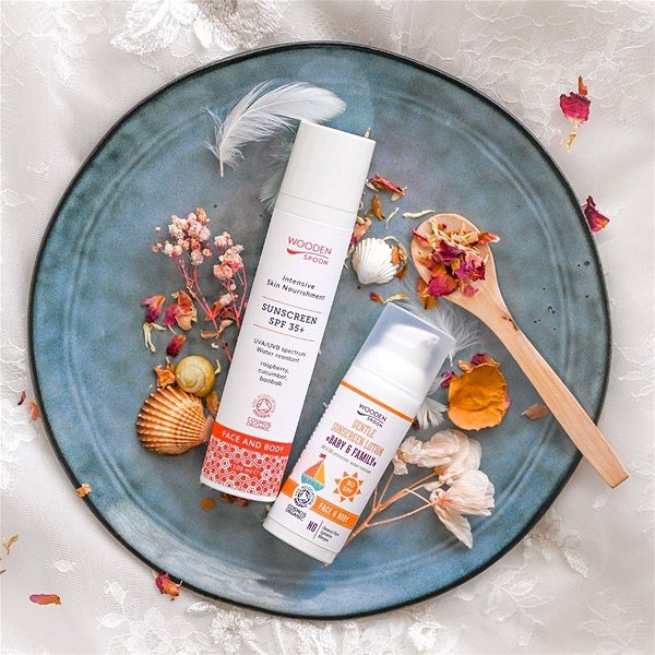 Opalovací mléko WoodenSpoon Opalovací mléko na tělo a tvář SPF 35+ 100 ml ...