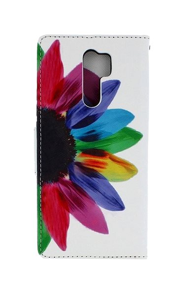 Kryt na mobil TopQ Kryt Xiaomi Redmi 9 knižkový Farebný kvet 53963 ...