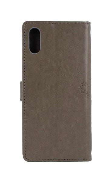Kryt na mobil TopQ Kryt Xiaomi Redmi 9A knížkový Šedý strom sovičky 51602 ...