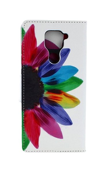 Kryt na mobil TopQ Kryt Xiaomi Redmi Note 9 knižkový Farebná kvetina 53968 ...