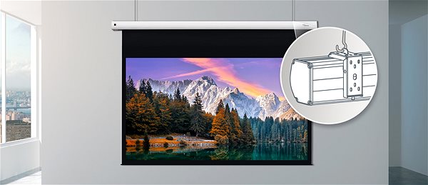Projektionsleinwand Optoma DE-9092EGA ...