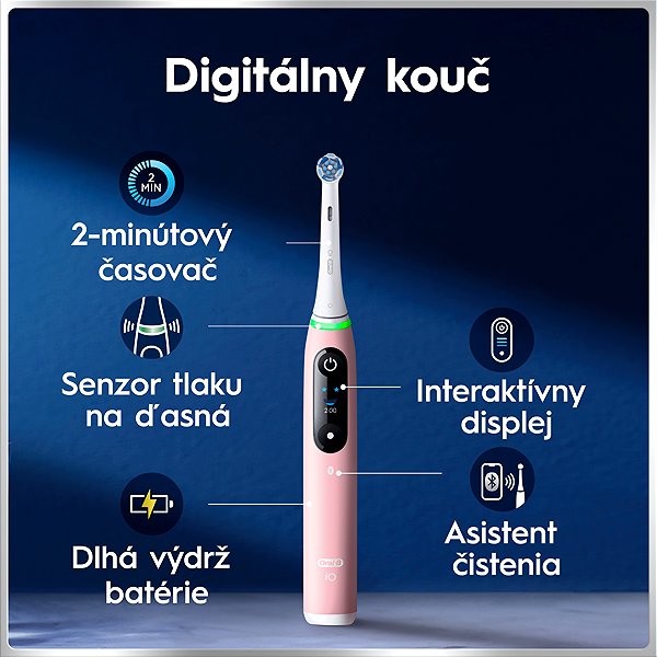 Elektrická zubná kefka Oral-B iO 6 Pink ...