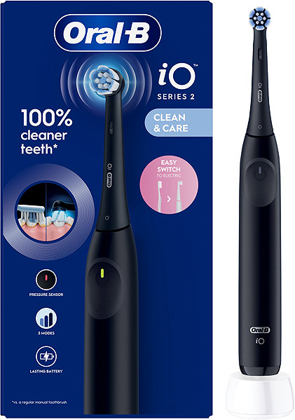 Elektrický zubní kartáček Oral-B iO 2 Black ...