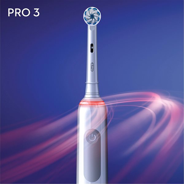 Electric Toothbrush Oral-B Pro 3 - 3000, White Features/technology