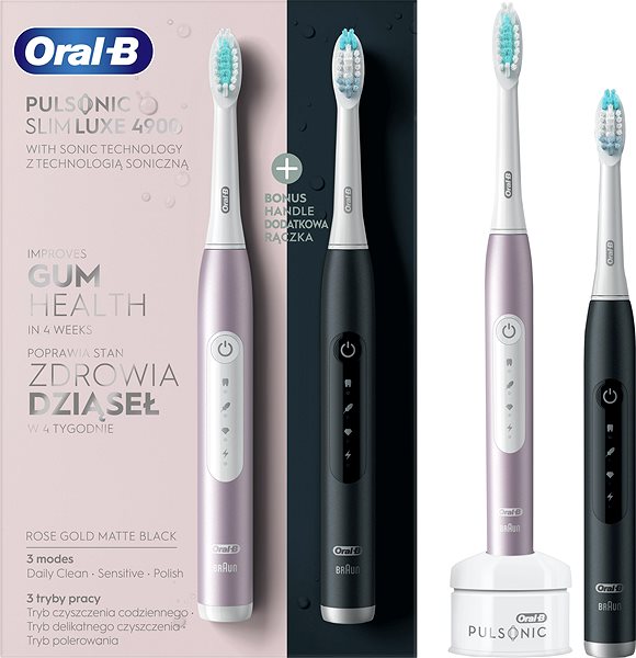 Electric Toothbrush Oral-B Pulsonic Slim Luxe - 4900 Screen