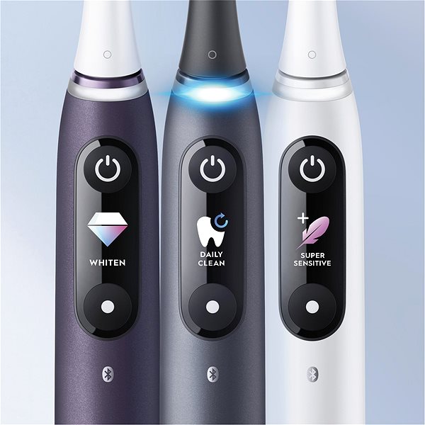Elektrische Zahnbürste Oral-B iO Series 8 Duo Black Onyx & White Alabaster Magnetische Zahnbürsten Mermale/Technologie