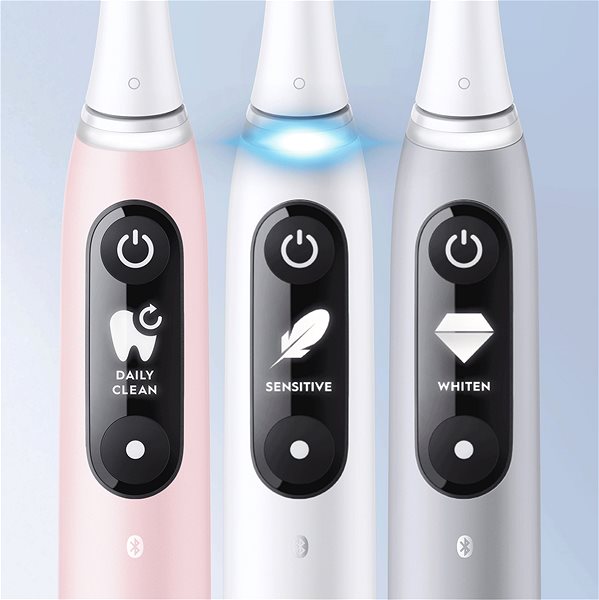 Electric Toothbrush Oral-B iO Series 6 White Magnetic Toothbrush Features/technology