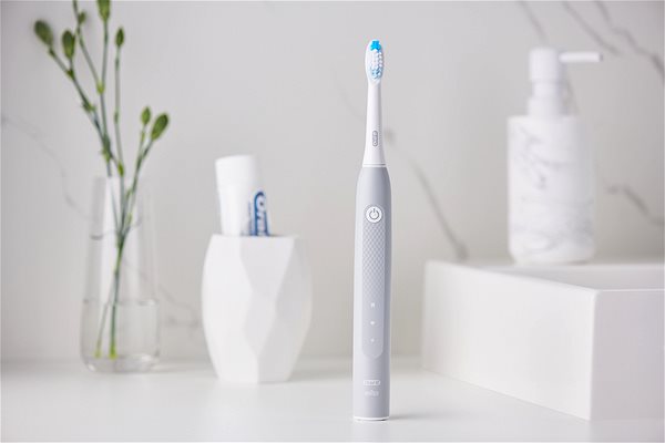 Electric Toothbrush Oral-B Pulsonic Slim Clean 2000 Grey Screen
