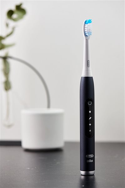 Electric Toothbrush Oral-B Pulsonic Slim Luxe 4500 Matt Black Lateral view