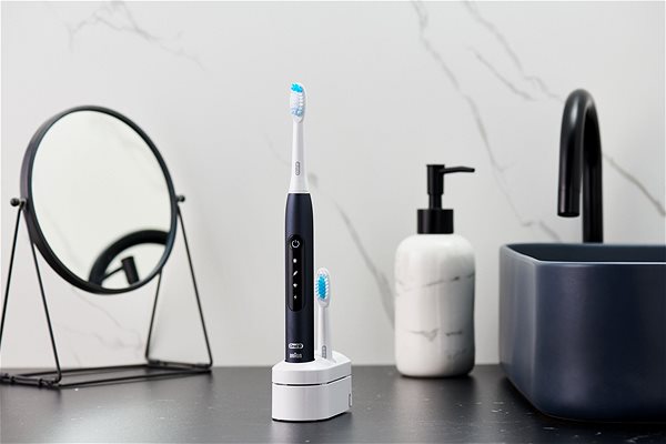 Electric Toothbrush Oral-B Pulsonic Slim Luxe 4500 Matt Black Screen
