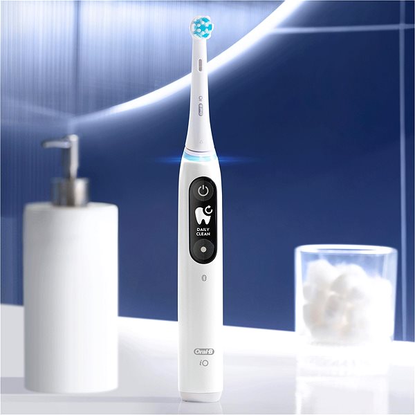 Elektrická zubná kefka Oral-B iO Series 6s White magnetická zubná kefka ...