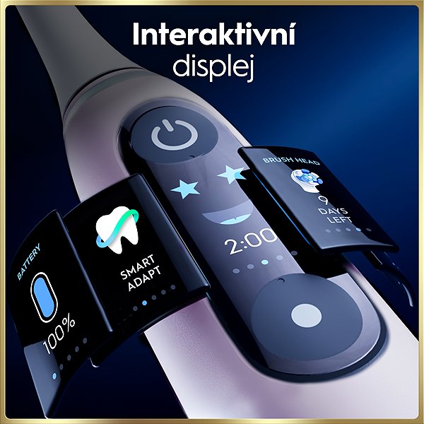 Electric Toothbrush Oral-B iO Series 9 Rose Quartz Screen