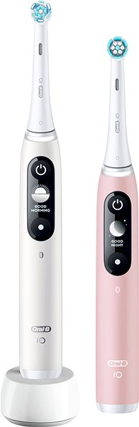 Electric Toothbrush Oral-B iO - 6 - White and Pink Screen
