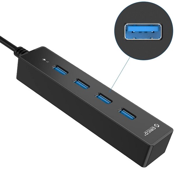 USB Hub Orico USB-A Hub 4x USB 3.0 Connectivity (ports)