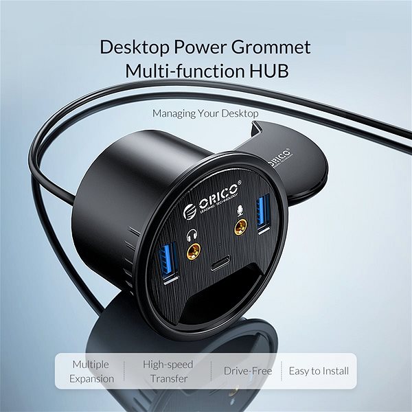 USB Hub Orico USB-A Hub Multi-Function Jellemzők/technológia