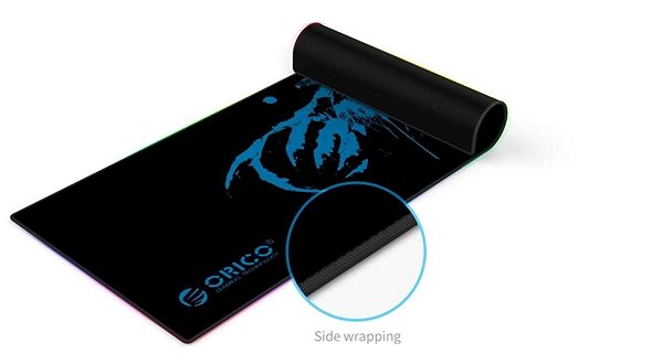 Mouse Pad Orico MPA3025 Black-Blue Features/technology