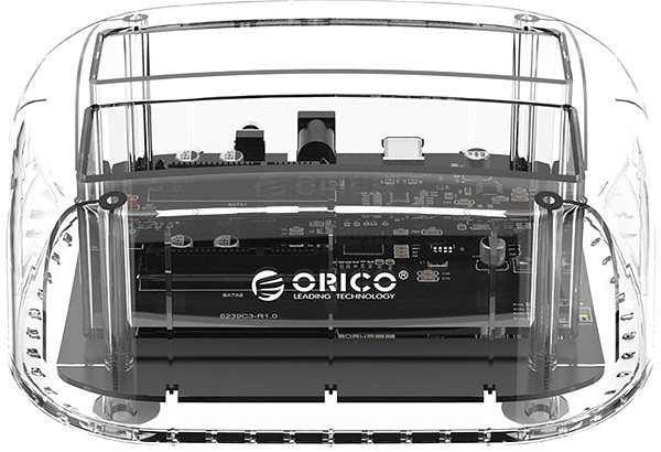 Hard Drive Enclosure ORICO 6239C3-C-EU-CR-BP Screen