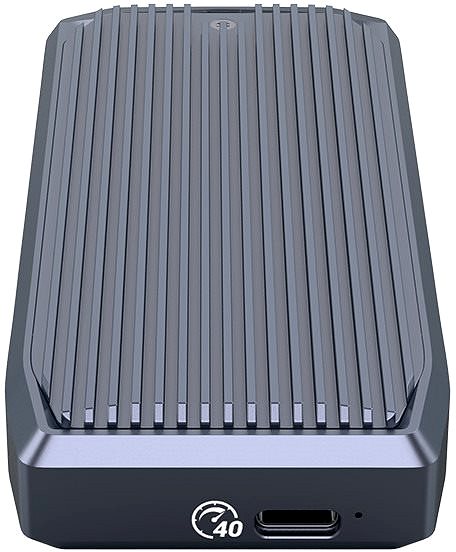 Externes Festplattengehäuse ORICO M2V01-C4-GY-BP Anschlussmöglichkeiten (Ports)
