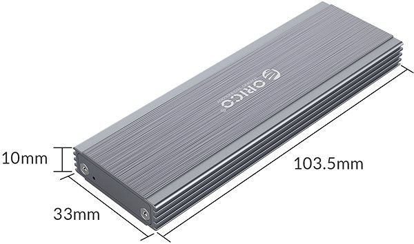 Hard Drive Enclosure ORICO PRM2F-C3-GY-BP ...