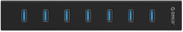 USB Hub ORICO H7013-U3-V1-BK-BP Csatlakozási lehetőségek (portok)